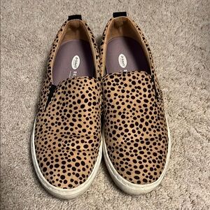 Dr. Scholl's Tan and Black Slip-On Sneakers